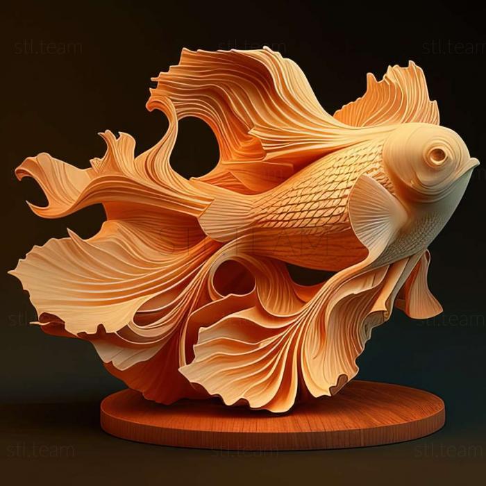 Animals Goldfish fish